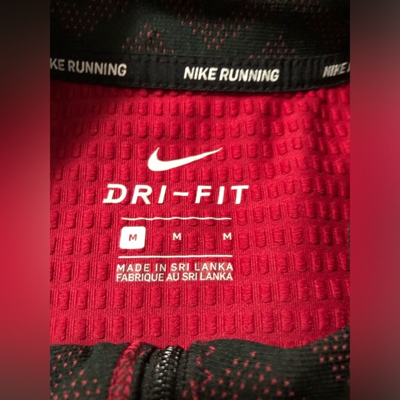 Nike Dri-fit half zip men’s running shirt size M - Picture 9 of 11